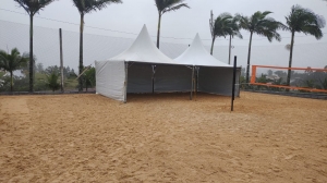 TENDA CHAPÉU DE BRUXA 5X5MTS BRANCA